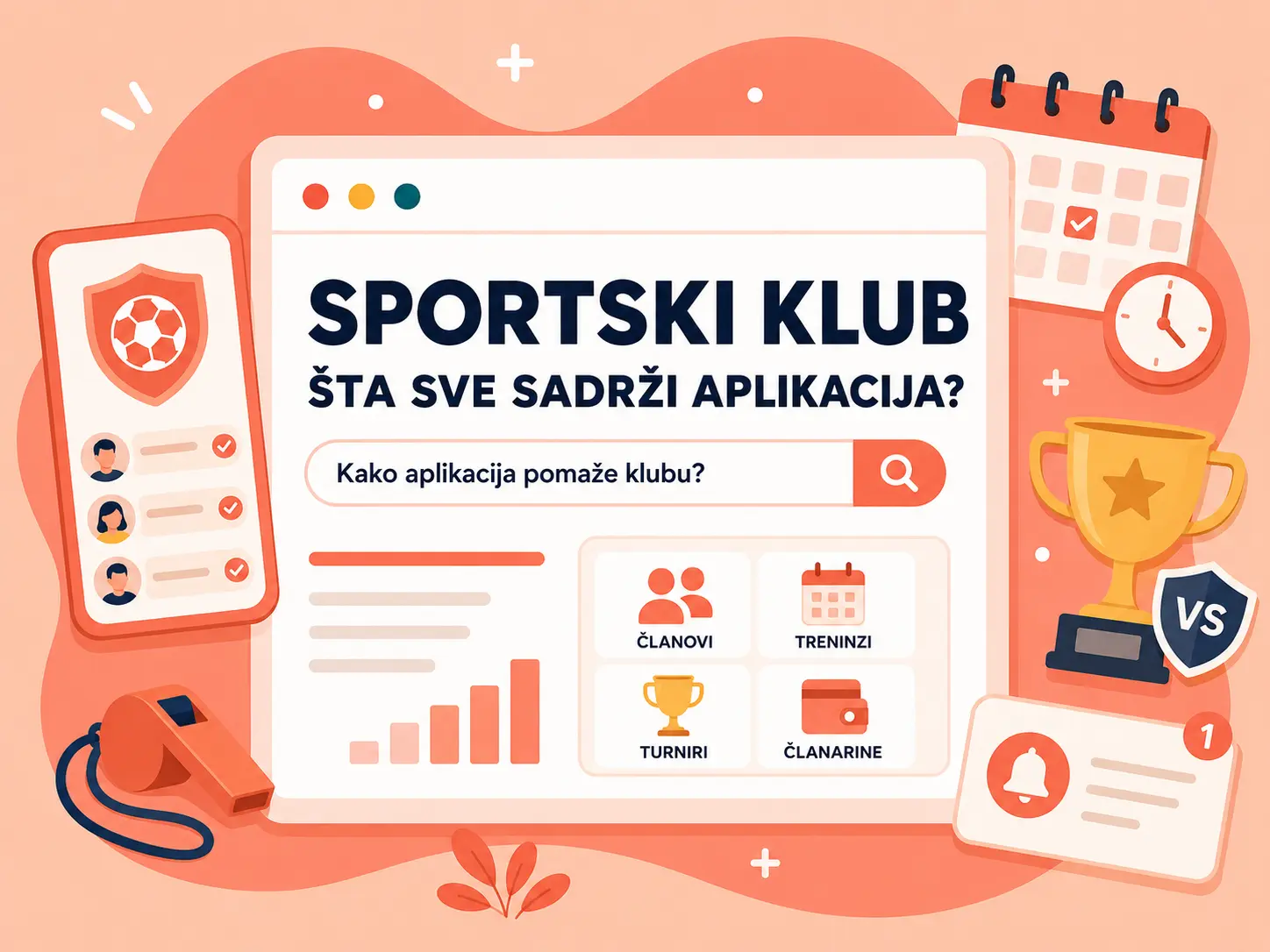 Mobilna aplikacija za upravljanje sportskim klubom